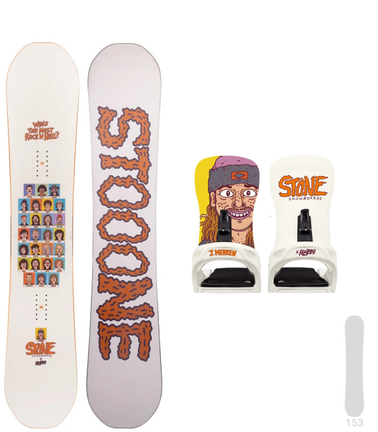 Pack planche à neige Message Merken et Fixation Merken