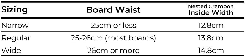 Spark Ibex ST Crampon Black - Stone snowboards