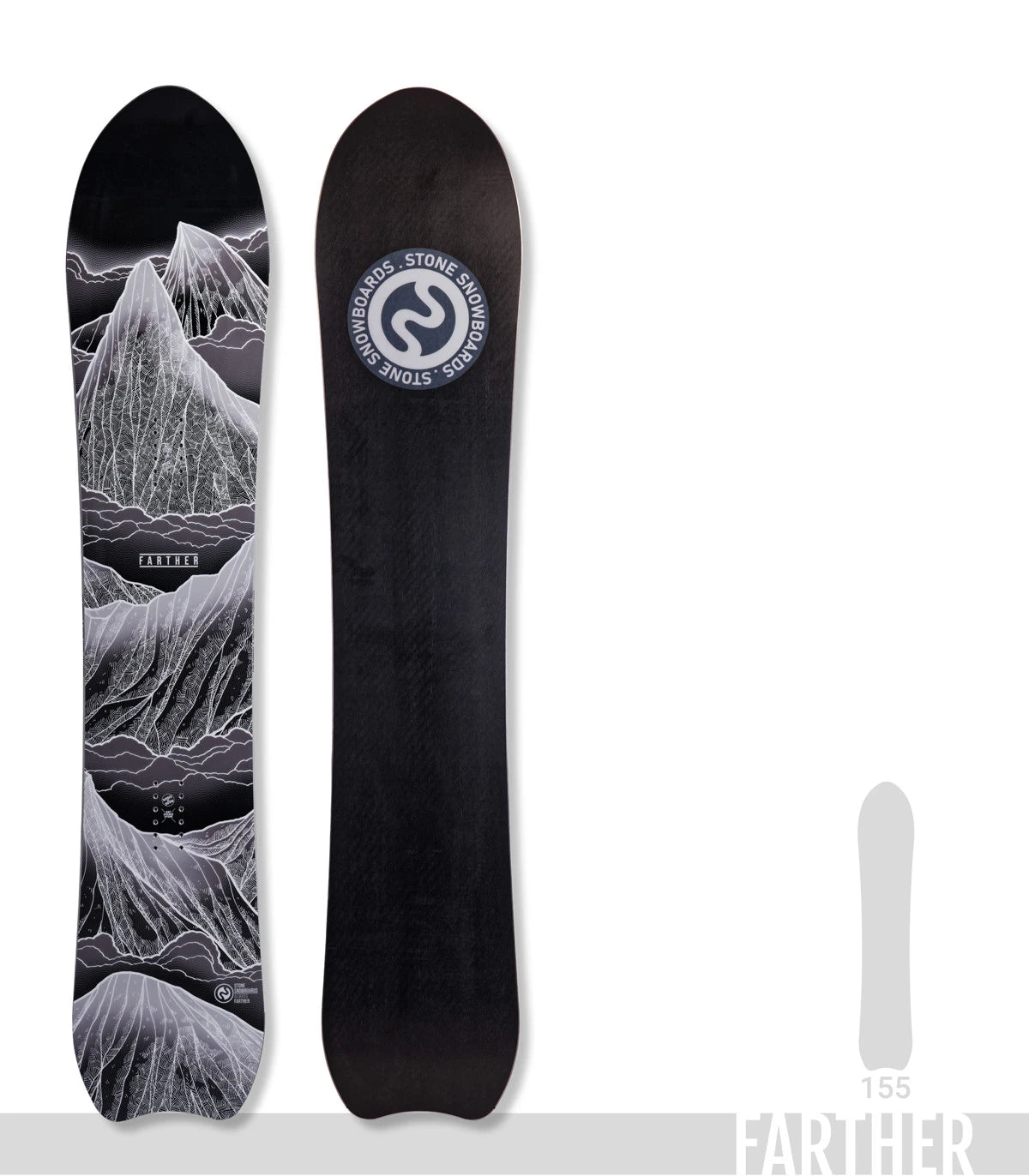 Planche snowboard adulte - Farther