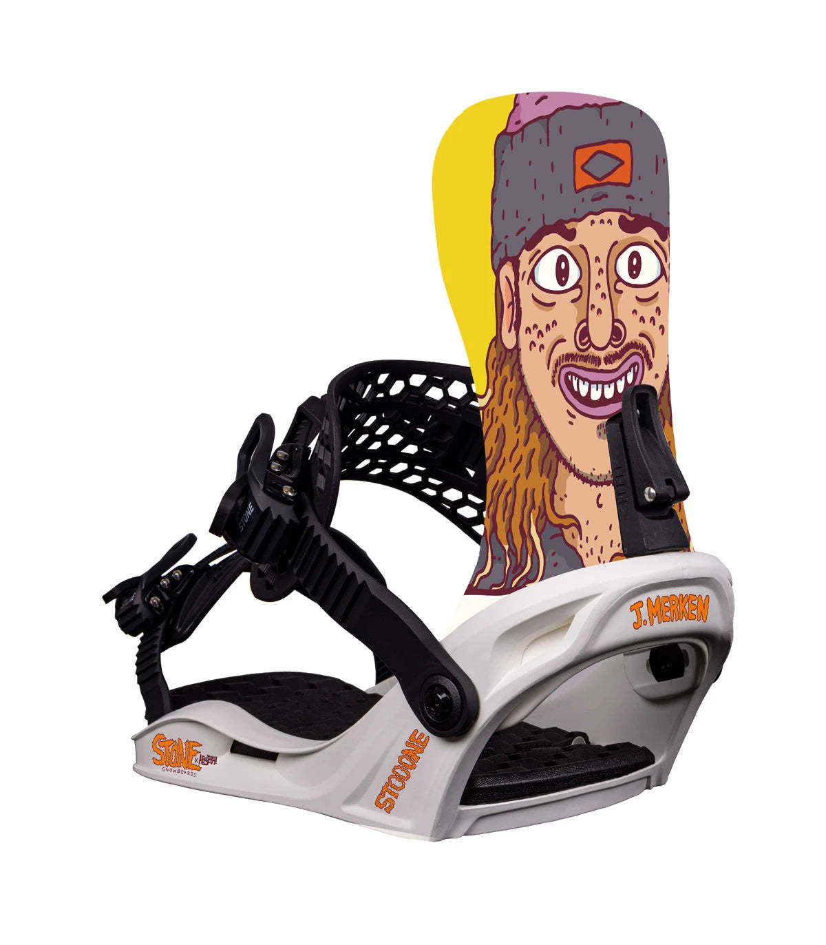 Merken Message Snowboard and Merken Binding Pack 