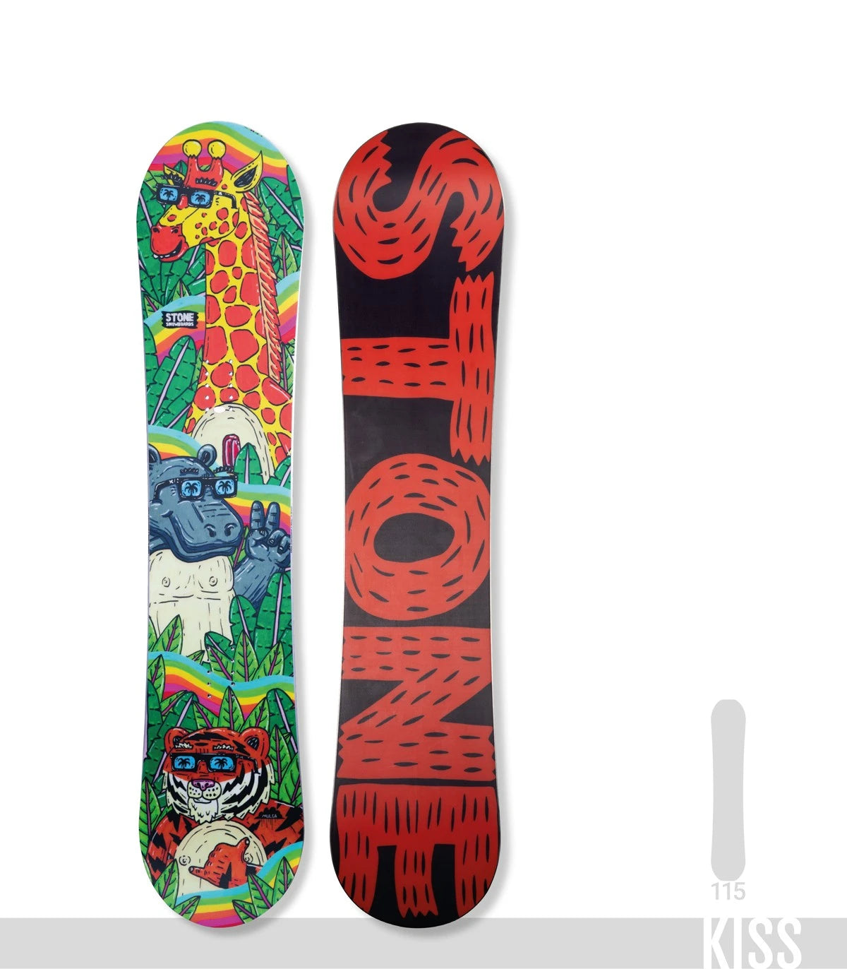 Planche snowboard enfant - Kiss