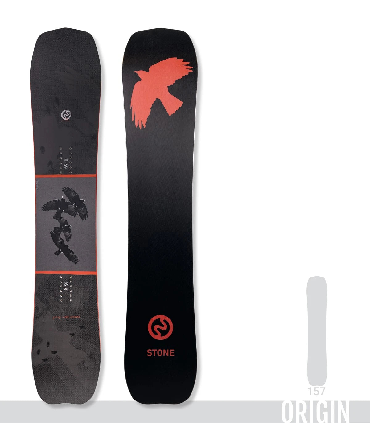 Planche snowboard adulte - Origin