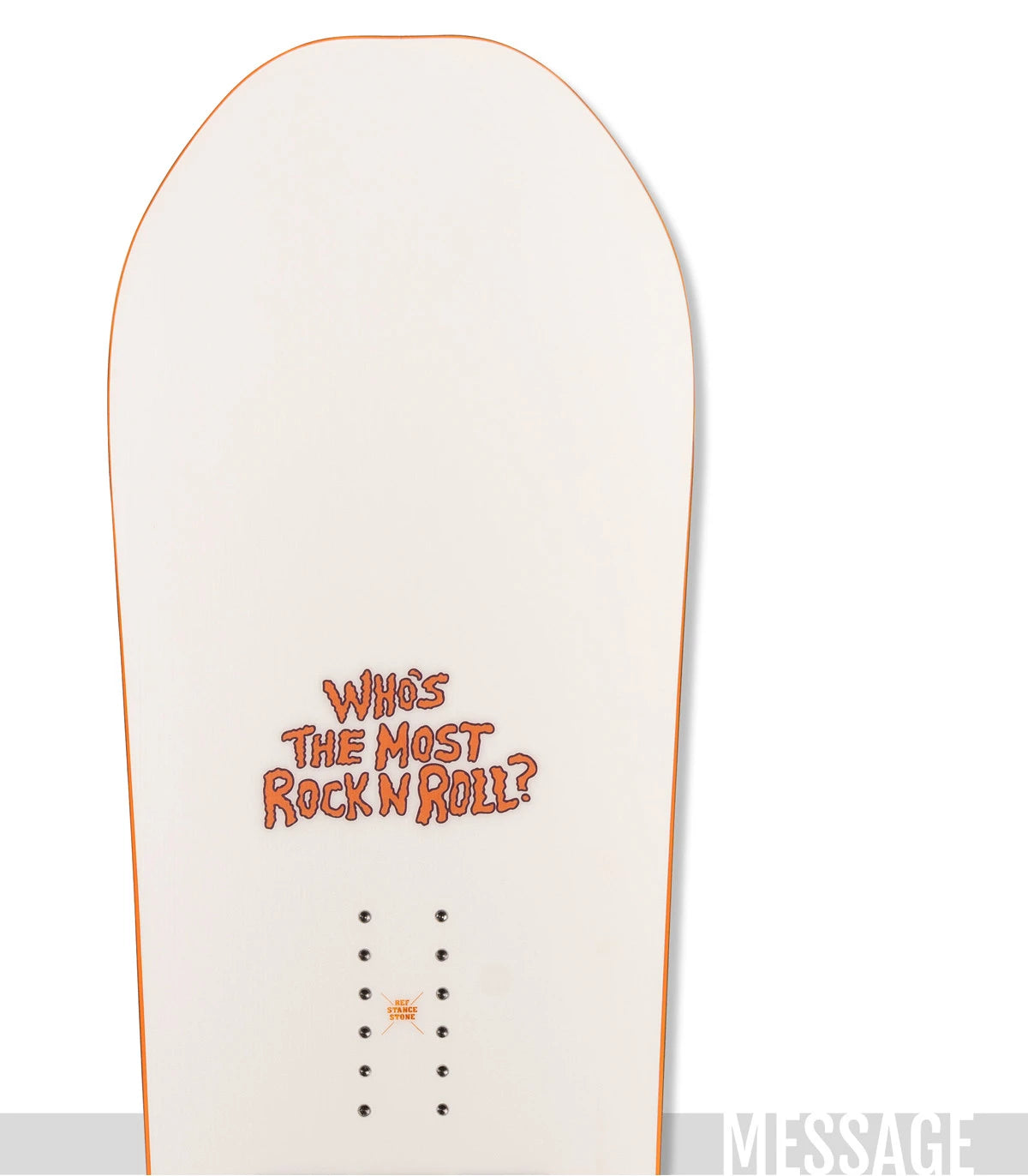 Adult snowboard - Merken Message